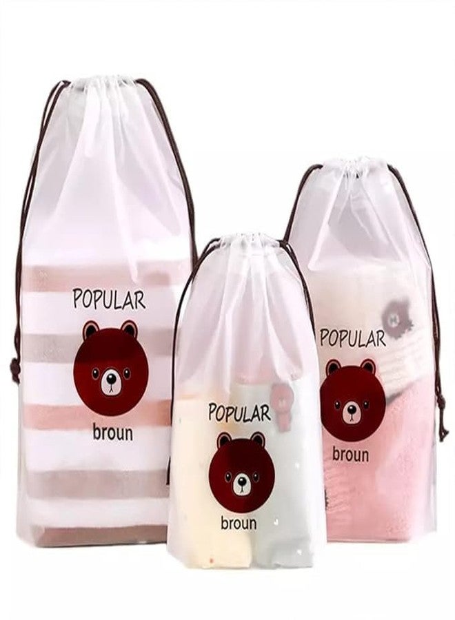 QUEBERS Shoe Bag Cover for Travel - Dustproof Shoe Storage Organizer for Women & Men, Waterproof Shoe Pouches for Luggage, Portable Travel Shoe Bags (6) - Image 1